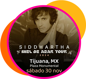 Siddhartha: Miel de Azar Tour, Tijuana 2024