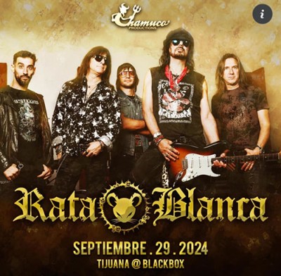 Rata Blanca, Tijuana 2024