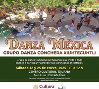 Danza Mexica Grupo Danza Conchera Xiuhtecuhtli, Tijuana 2025