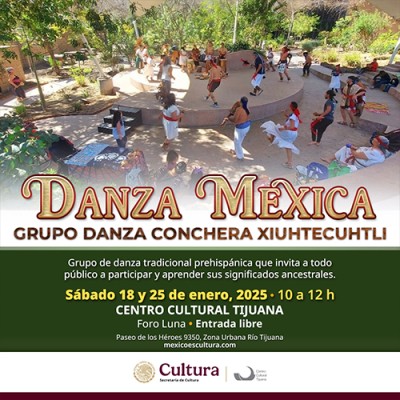 Danza Mexica Grupo Danza Conchera Xiuhtecuhtli, Tijuana 2025