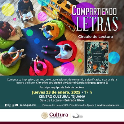 Compartiendo Letras: Círculo de lectura, Tijuana 2025