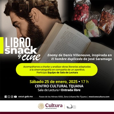 Libro, Snack y Cine, Tijuana 2025