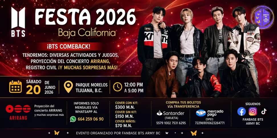 Festa, Tijuana 2026